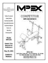 Marcy COMPETITOR WM-343 User manual