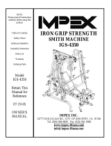 Marcy Iron Grip Strength IGS-4350 User manual