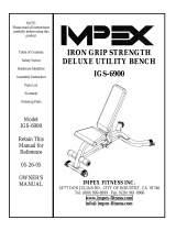 Impex Iron Grip Strength IGS-6900 User manual