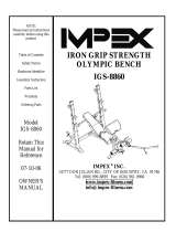 Impex IGS-8860 Owner's manual