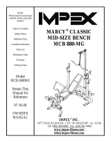 Marcy MCB-880MG User manual