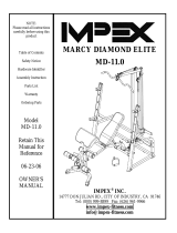 Impex MD-11 User manual