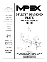 Impex MD-843 User manual