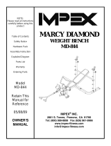 Impex MD-844 User manual