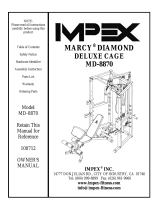 Impex MD-8870 Owner's manual