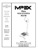 Impex MS-94 Owner's manual