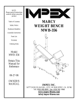 Marcy MWB-356 User manual