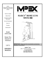 Marcy MWM-988 User manual