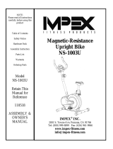 Impex NS-1003U User manual
