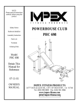 Impex Powerhouse Club PHC 698 User manual