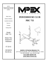 Impex PHC 715 User manual