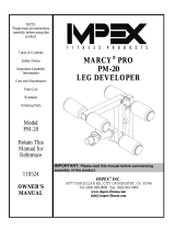 Impex PM-20 Owner's manual