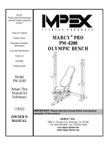 Impex MARCY PRO PM-4200 Owner's manual