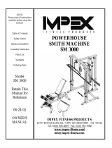 Marcy POWERHOUSE SM 3000 Owner's manual