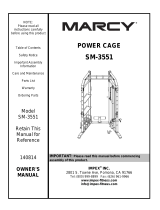 Impex MARCY SM-3551 Owner's manual