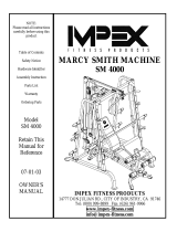 Marcy MARCY SM 4000 User manual