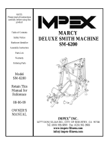 Marcy SM-6200 User manual