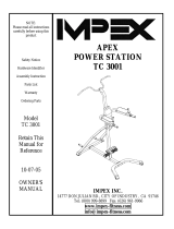 Impex TC-3001 Owner's manual