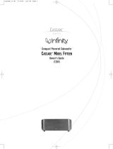 Infinity CASCADE FIFTEEN User manual