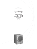 Infinity SW-10 User manual