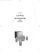 Infinity TSS-500OM User manual