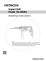 Hitachi DV 20VB2 User manual