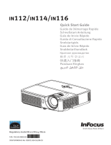 Infocus IN112 User manual