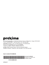 Proxima liquid crystal User manual
