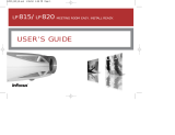 Infocus LP 815 User manual