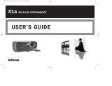Infocus X1A User manual