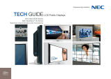 Innovation NEC MultiSync 20 Series User manual