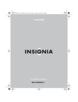 Insignia NS-P10DVD11 User manual