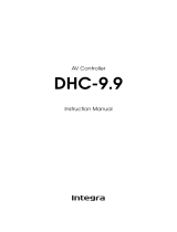 Integra DHC-9.9 User manual