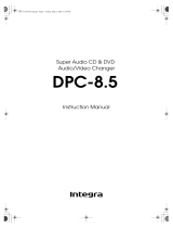 Integra DPC-8.5 User manual