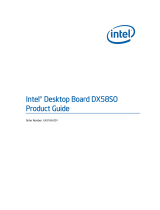 Intel DX58SO User manual