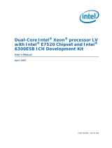 Intel E7520 User manual