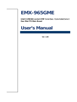 Intel EMX-965GME User manual