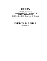 IBASE IB935 User manual