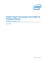 Intel BX80646E31230V3 User manual