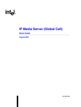 Intel IP Media Server User manual