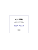 Intel ADE-6050 User manual