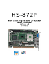 Intel HS-872P User manual