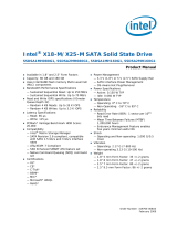 Intel X25-M User manual