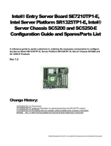 Intel SE7210TP1-E User manual