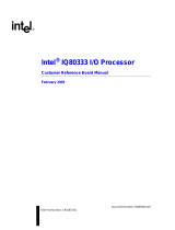 Intel IQ80333 User manual