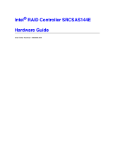 Intel SRCSAS144E User manual