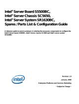 Intel SC5650 User manual