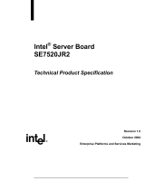 Intel SE7520JR2ATAD2 User manual