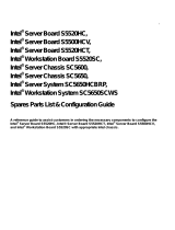 Intel S5520SC User manual