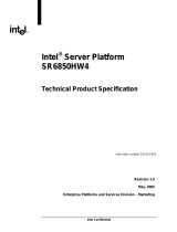 Intel SR6850HW4 User manual